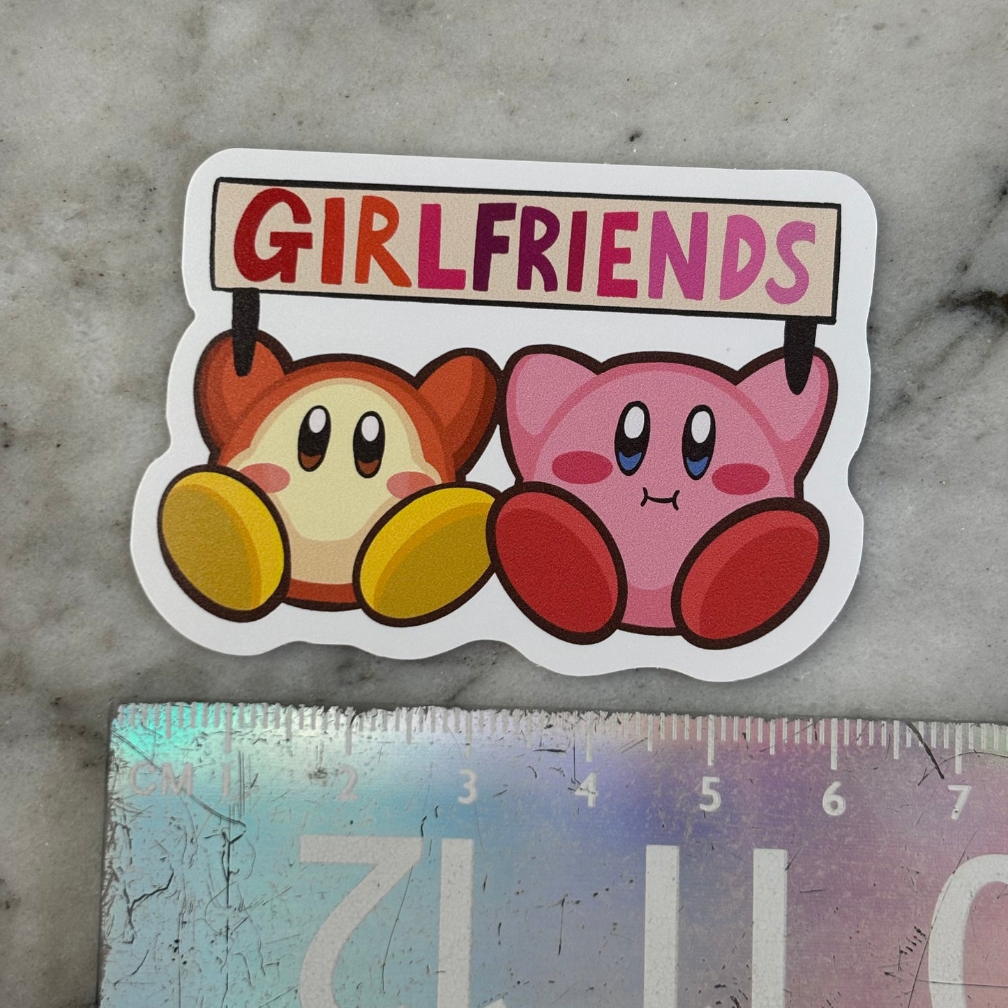Pink Pride Vinyl Stickers