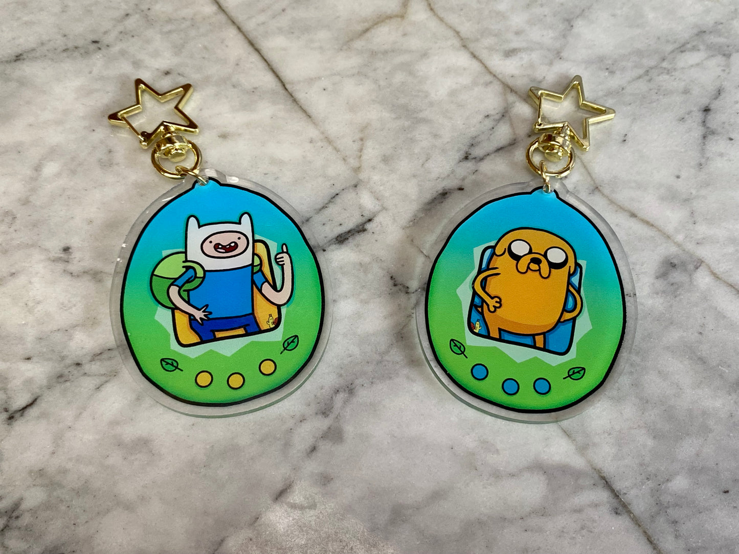 Finn and Jake Acrylic Charm