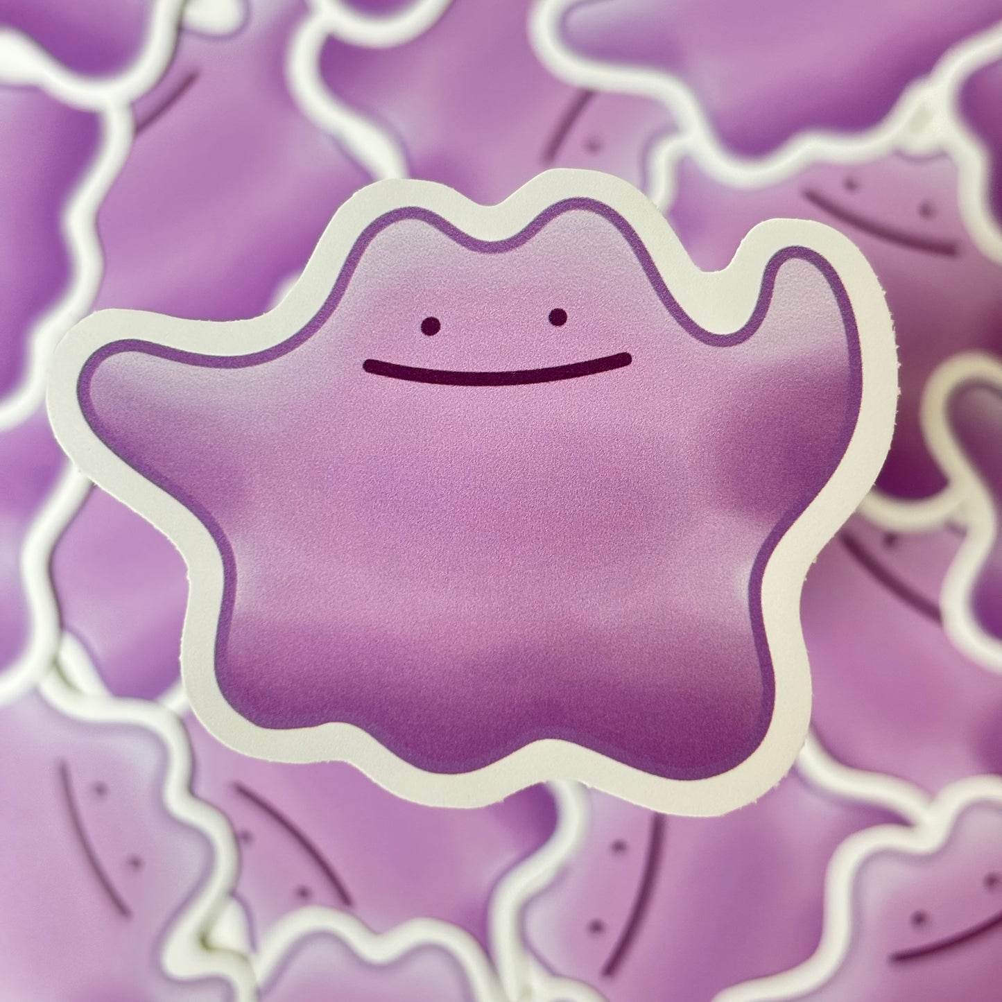 Transforming Blob Vinyl Sticker