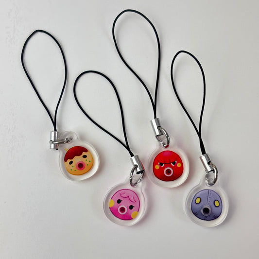 Octopus Villager Phone Charms