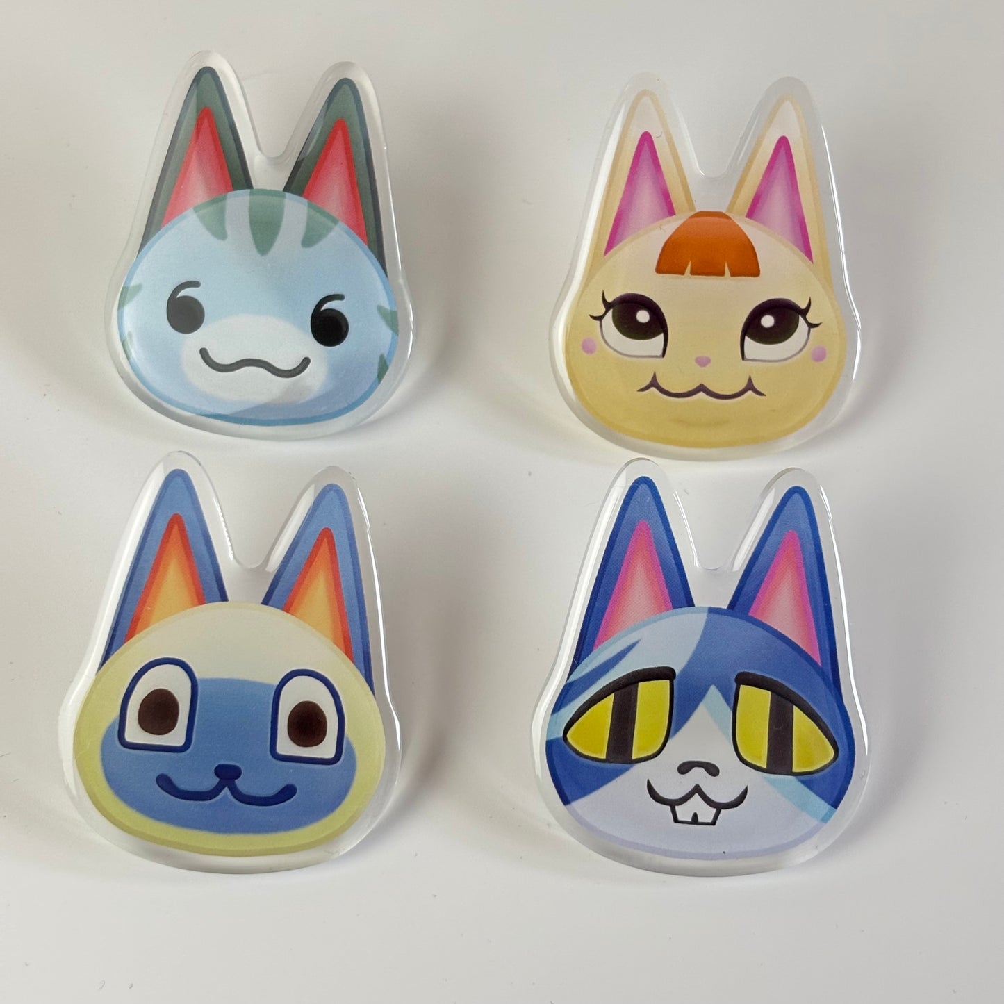 Cat Villager Acrylic Pins Blind Bag