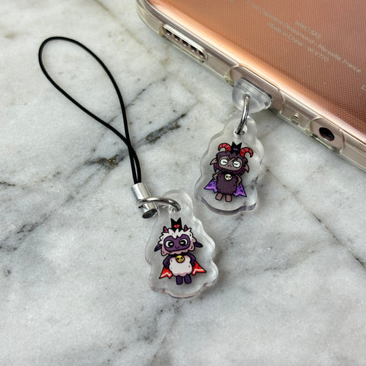 Lamb Acrylic Phone Charms