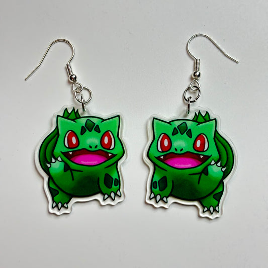 Bulb Dino Earrings