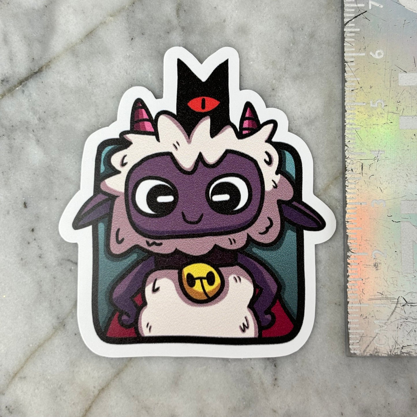 Lamb Vinyl Sticker