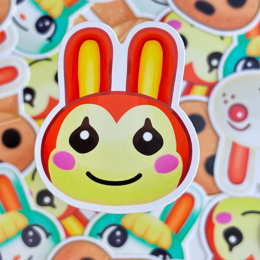 Bunny Villagers Vinyl Sticker