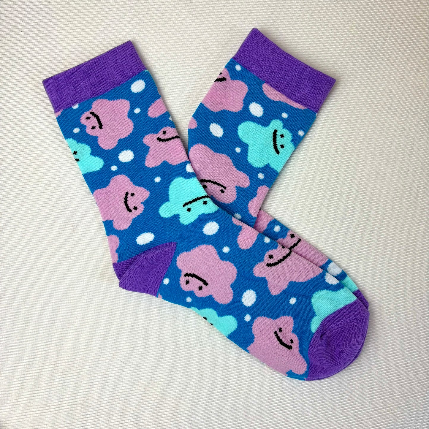 Transforming Blob Crew Socks