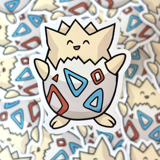 Baby Egg Vinyl Sticker