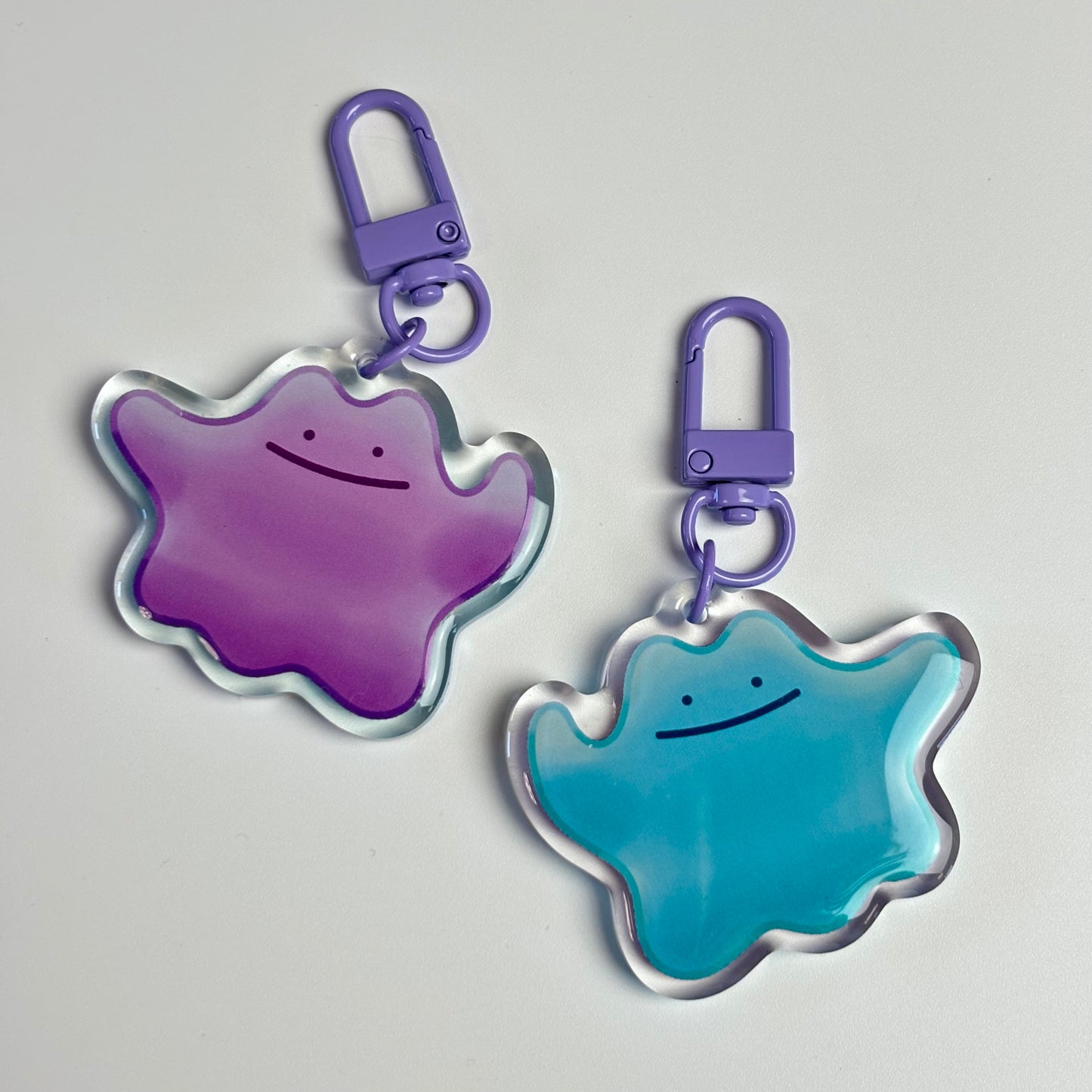 Double Sided Acrylic Charm Keychains