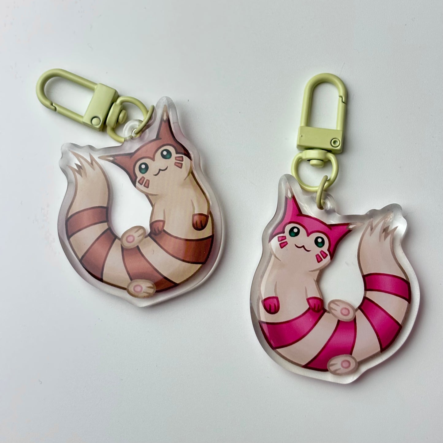 Double Sided Acrylic Charm Keychains