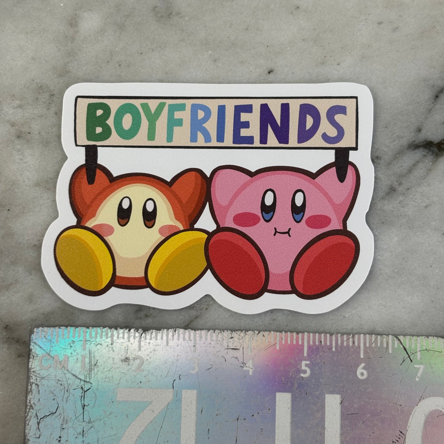 Pink Pride Vinyl Stickers