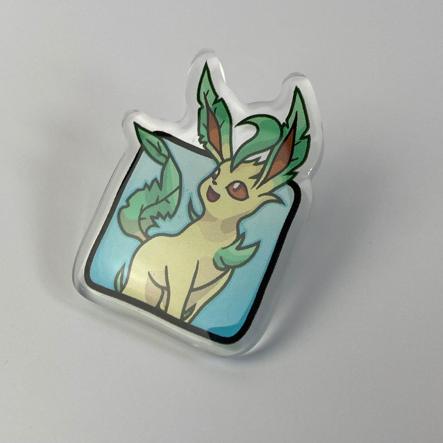 Grass Evolution Acrylic Pin