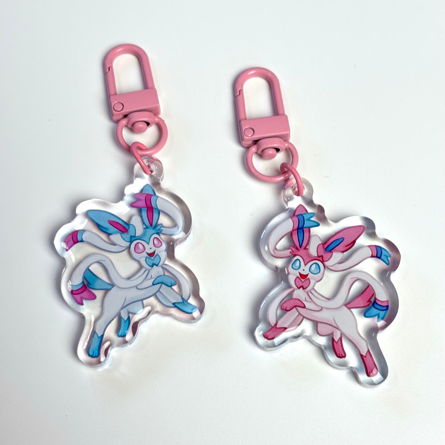Double Sided Acrylic Charm Keychains