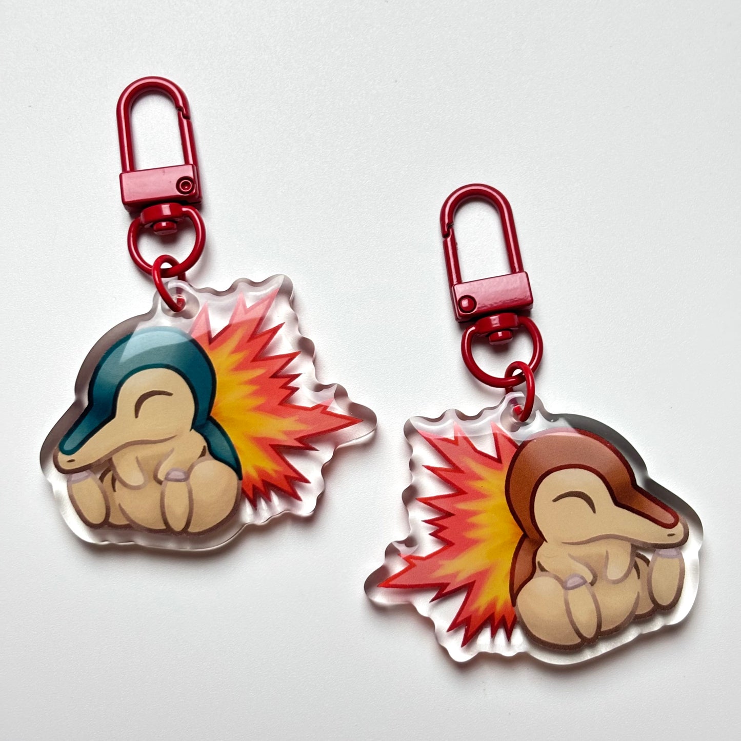 Double Sided Acrylic Charm Keychains