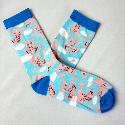Pink Legendary Evolution Crew Socks