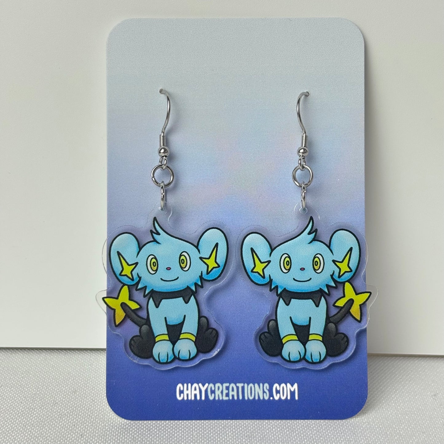 Electric Lion Cub Earrings