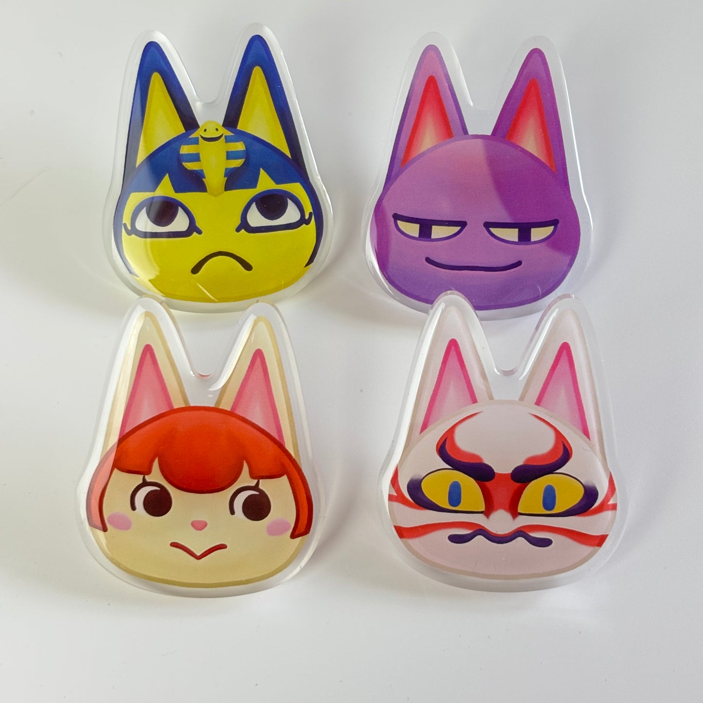 Cat Villager Acrylic Pins Blind Bag