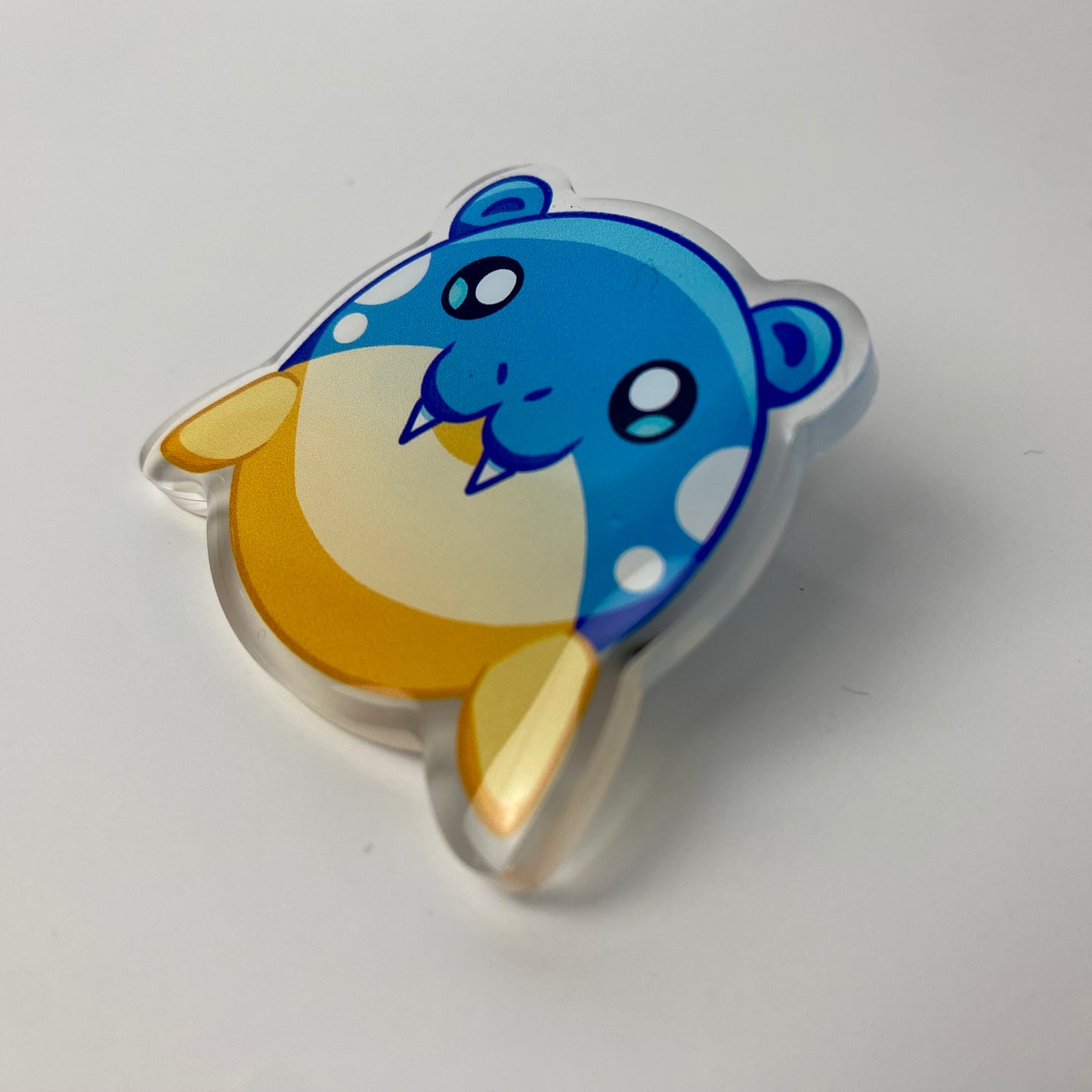 Sphere Seal Acrylic Pin