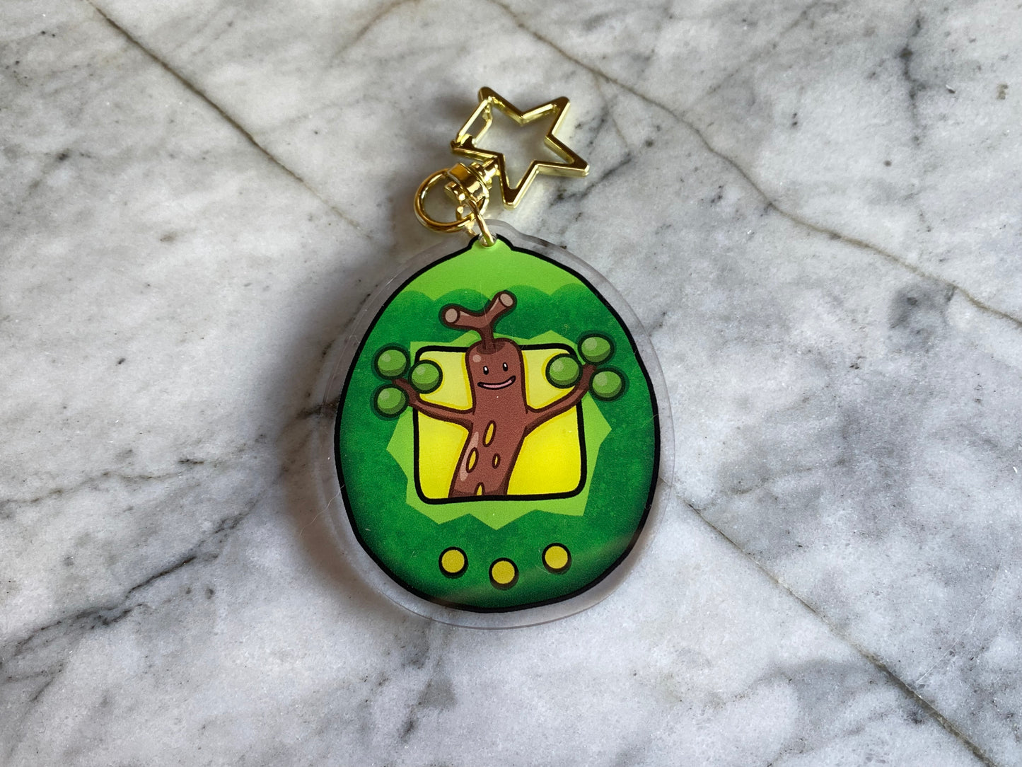 Fake Tree Acrylic Charm