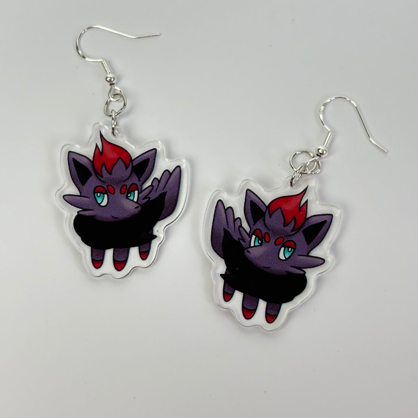 Spooky Foxes Drop Earrings