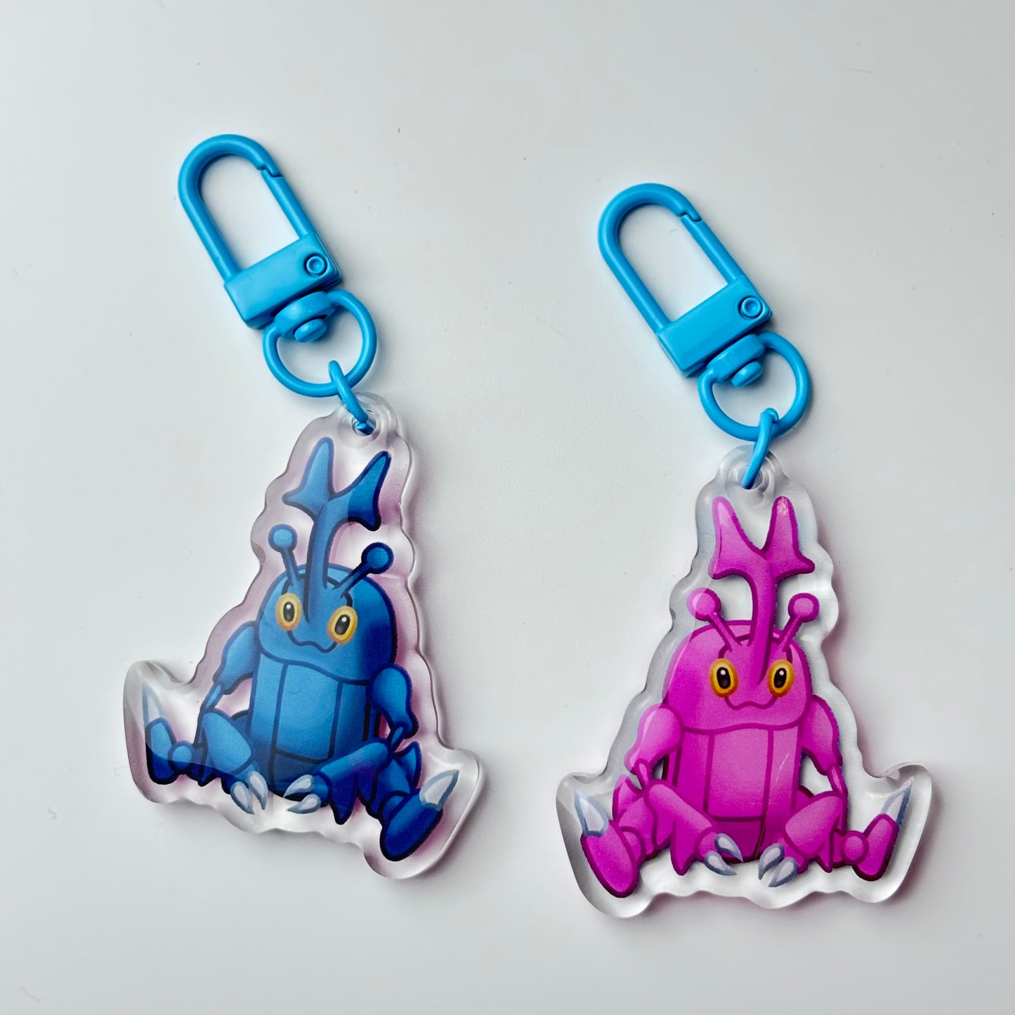 Double Sided Acrylic Charm Keychains