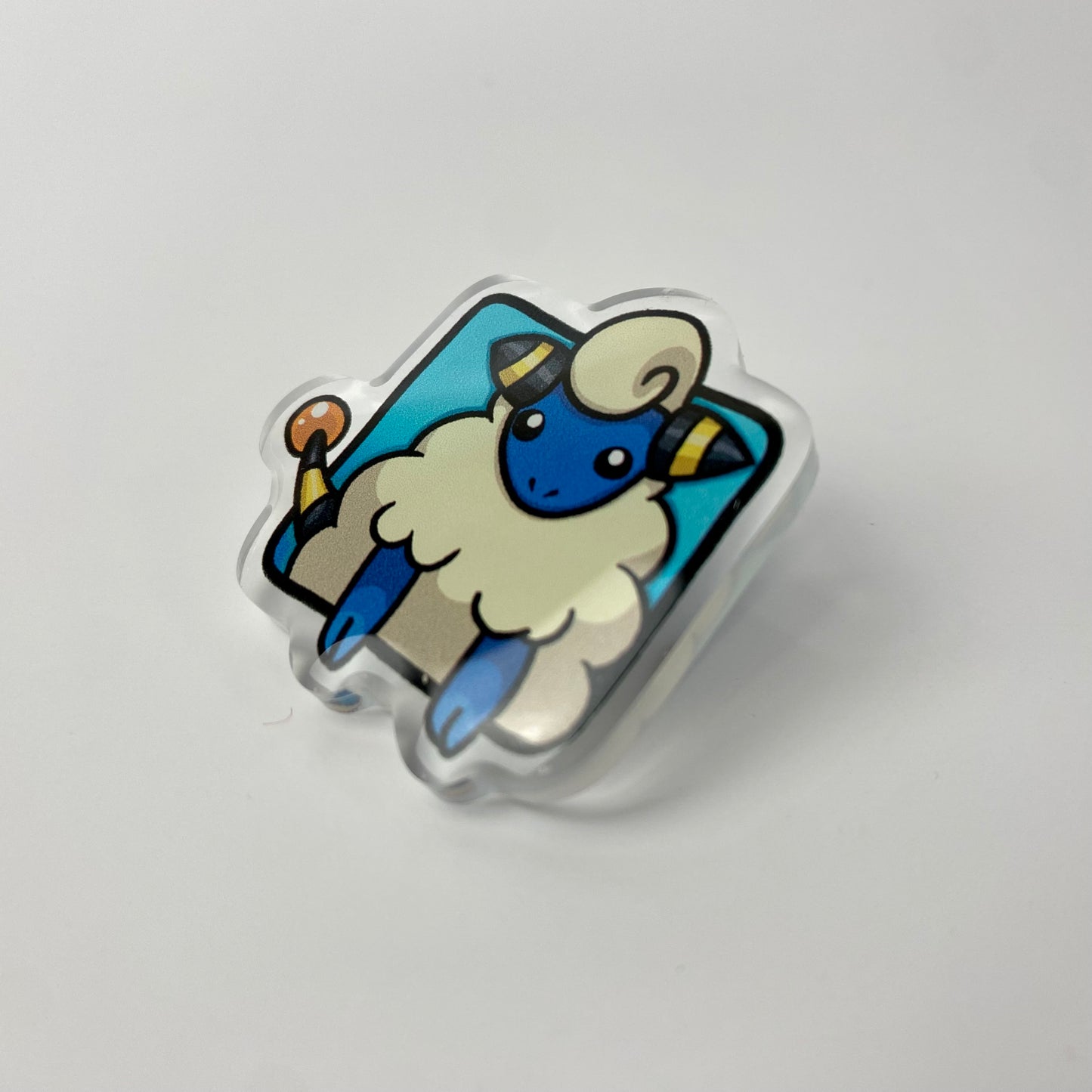Zap Sheep Acrylic Pin