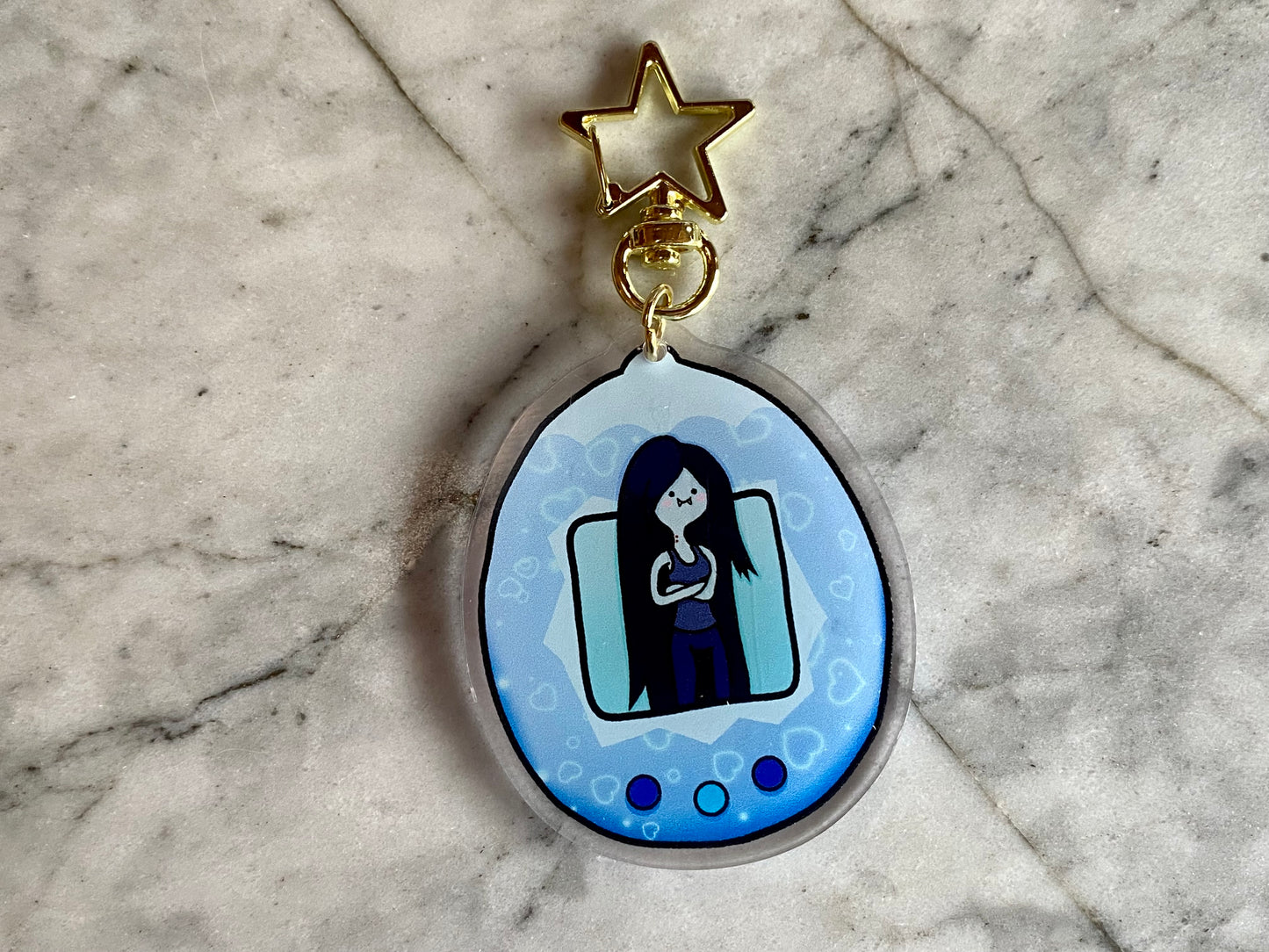 Princess Bubblegum and Marceline Acrylic Charm