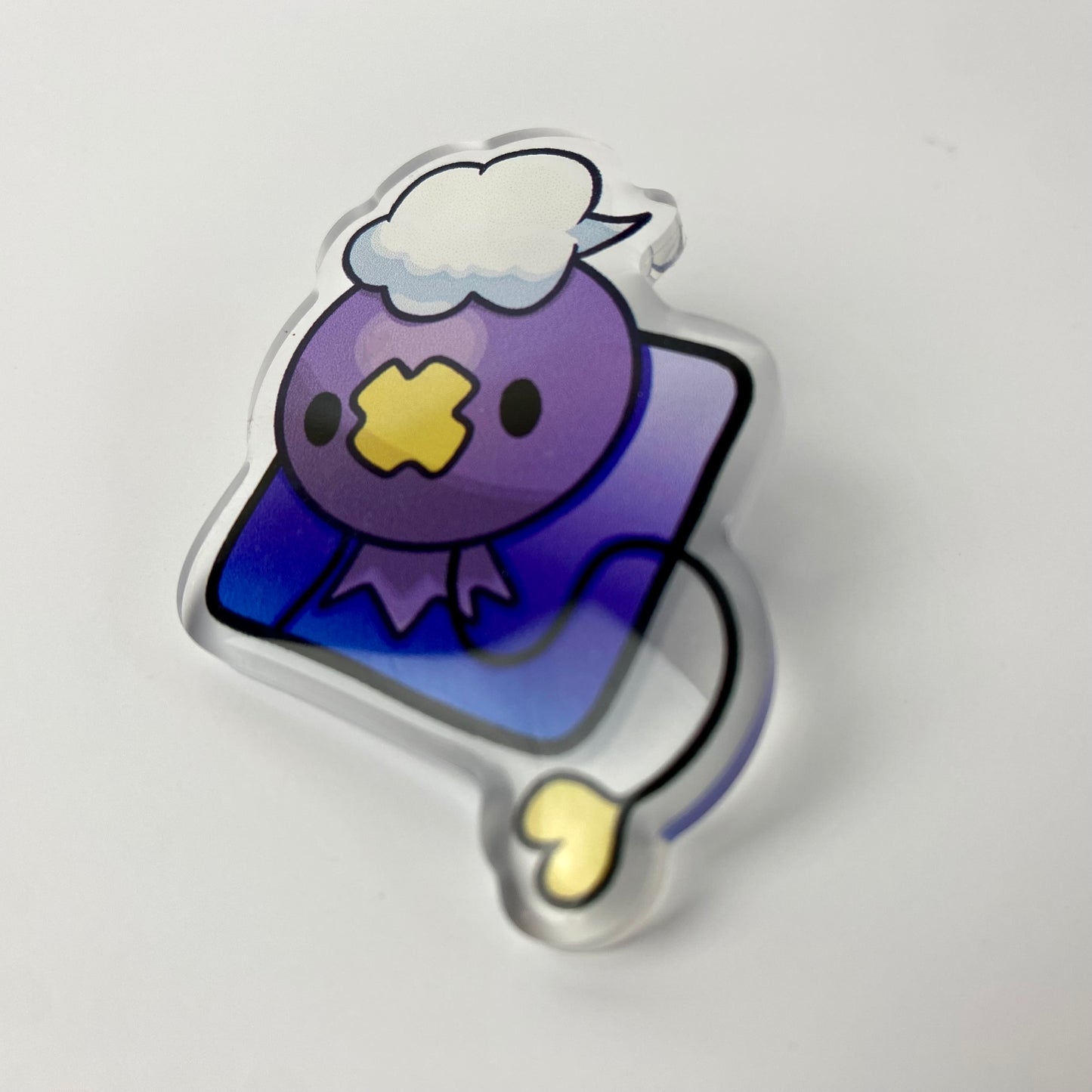 Ghost Balloon Acrylic Pin