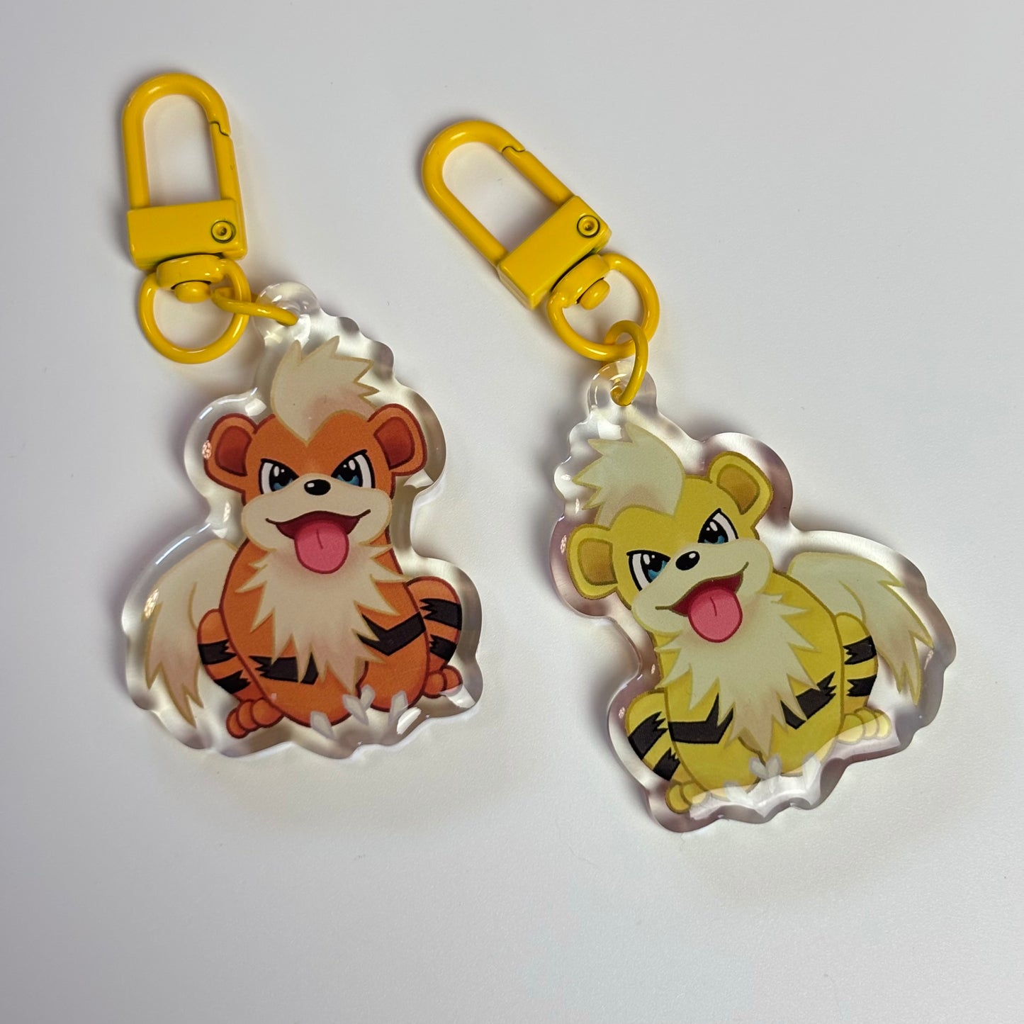 Double Sided Acrylic Charm Keychains