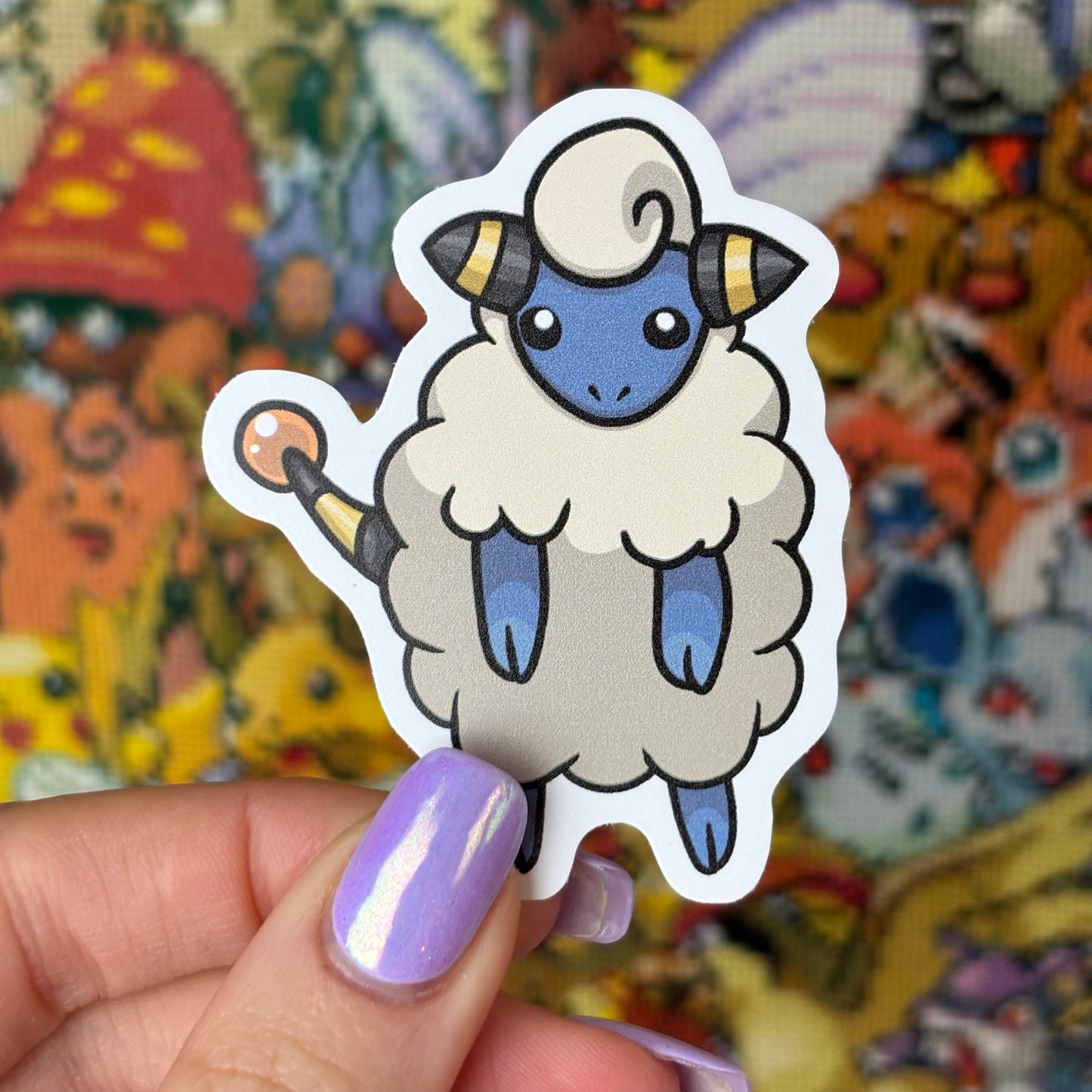 Electric Sheep Vinyl Sticker