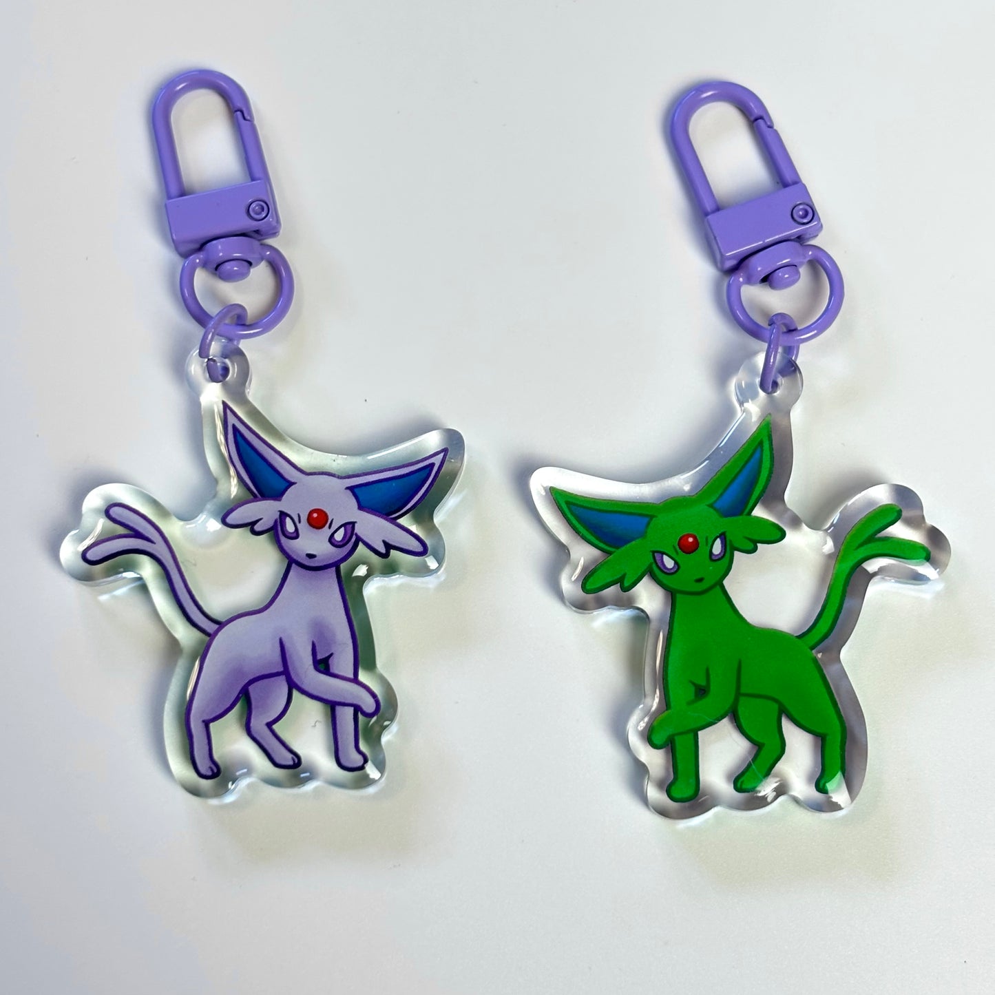 Double Sided Acrylic Charm Keychains