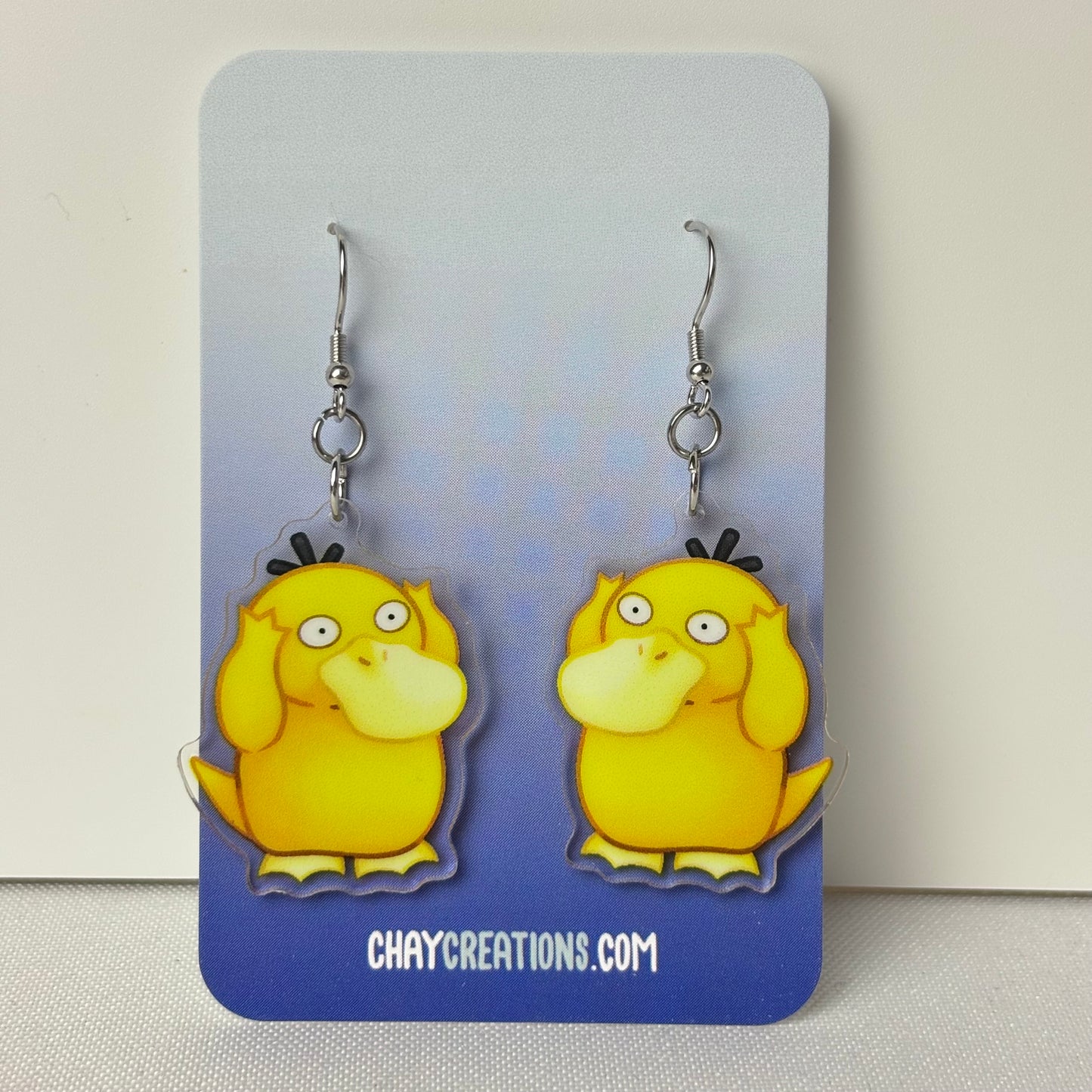 Confused Duck Earrings