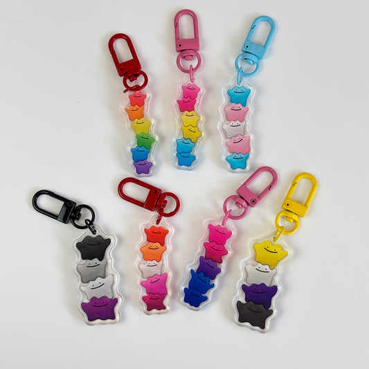 Pride Stack Acrylic Charm
