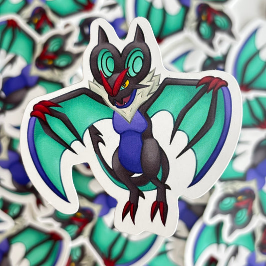 Bat Dragon Vinyl Sticker