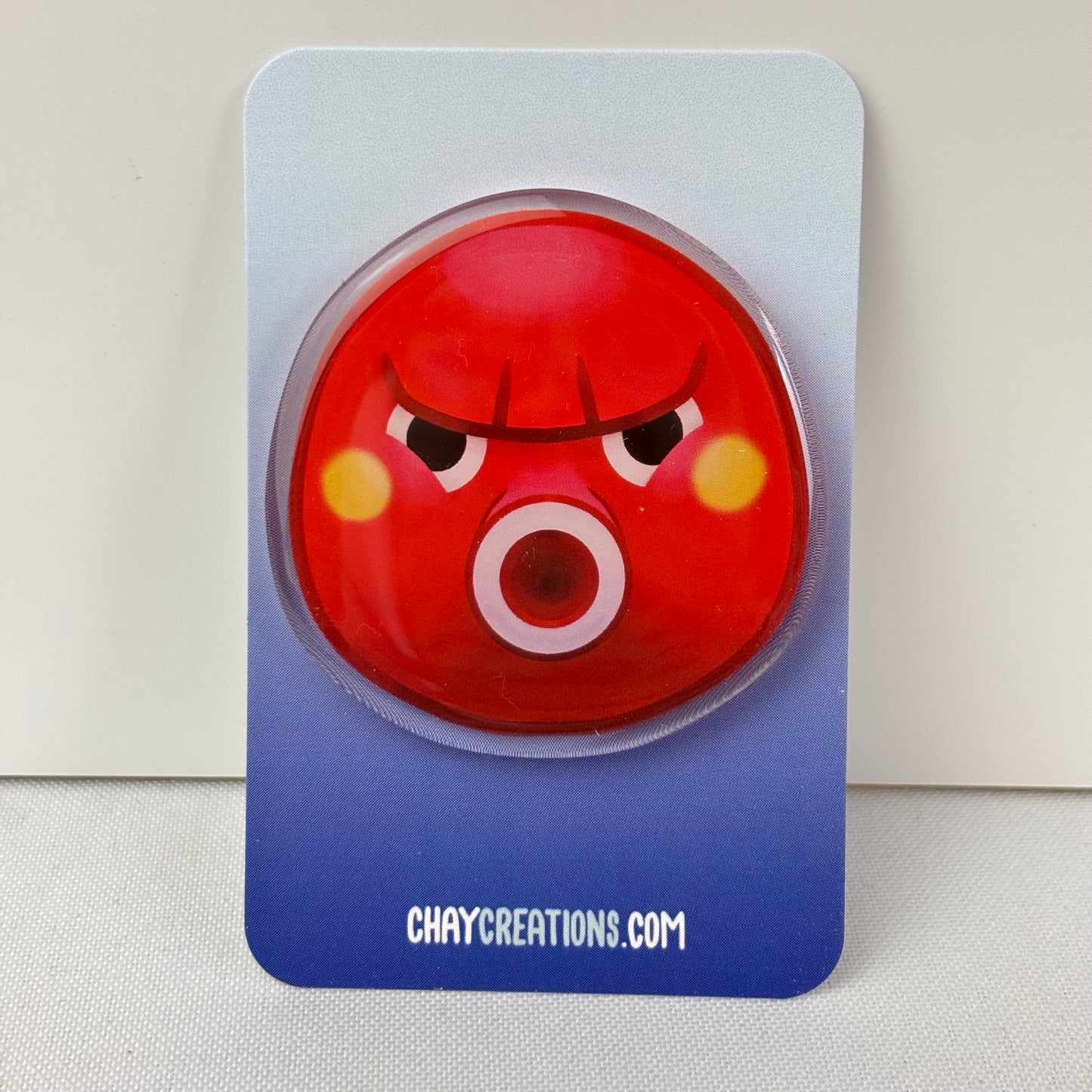Octopus Villager Acrylic Pins