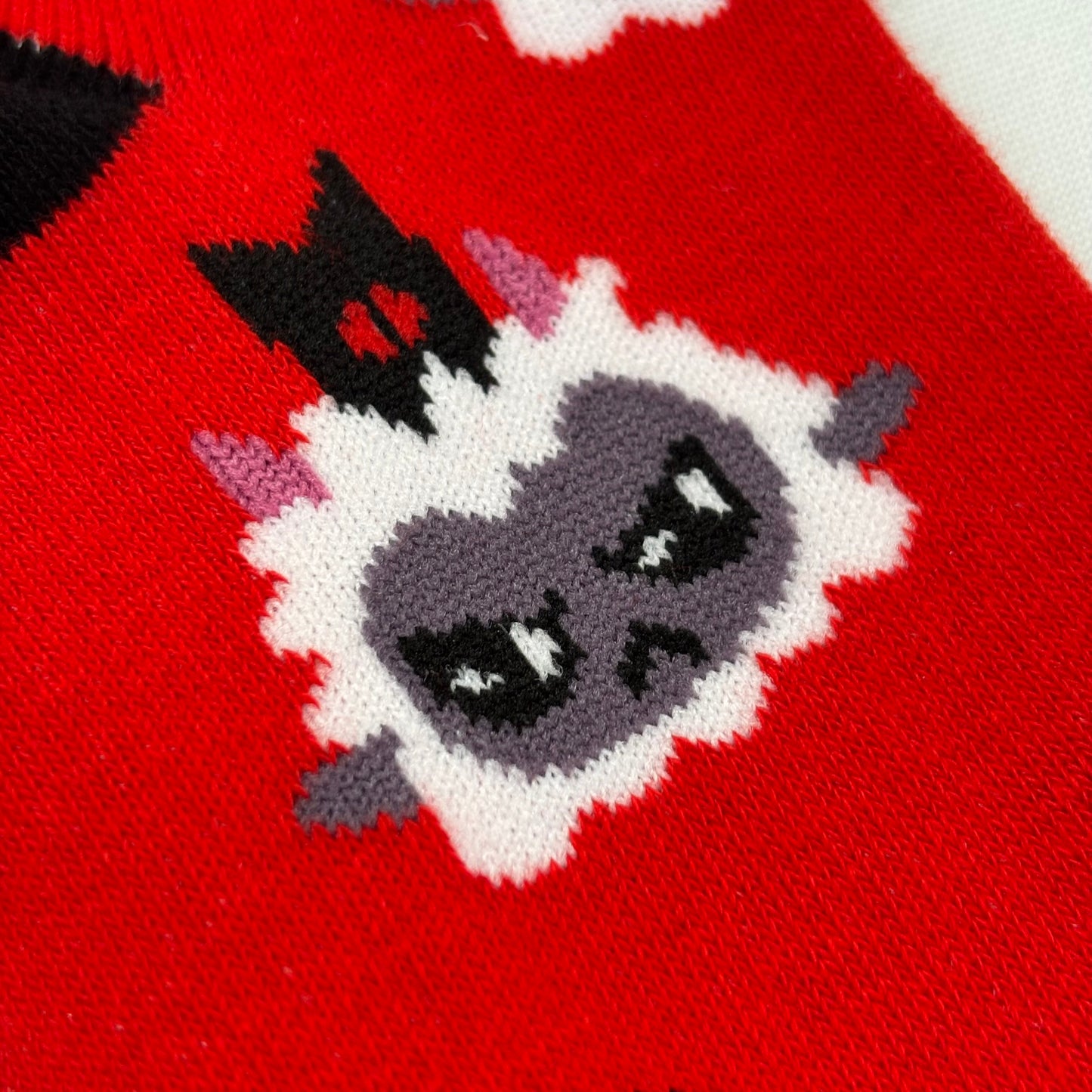 Lamb Crew Socks - One Size