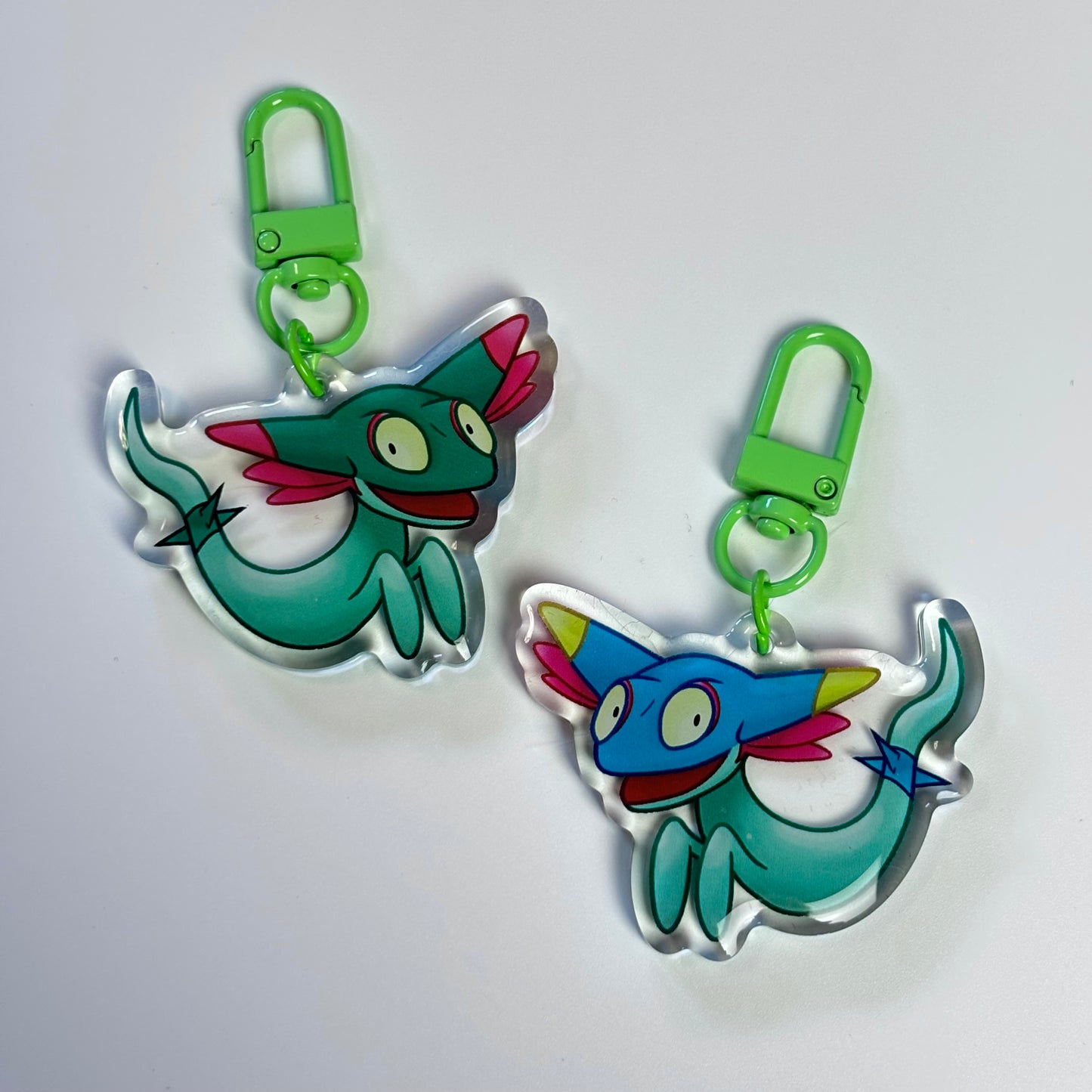 Double Sided Acrylic Charm Keychains