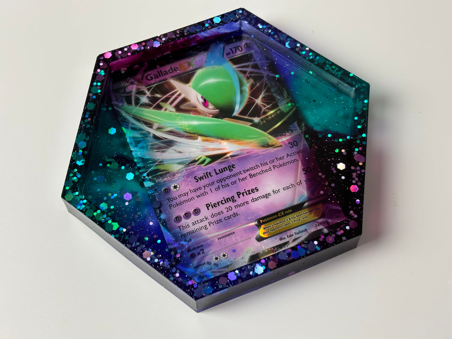 Gallade Trading Card Drinks Coaster