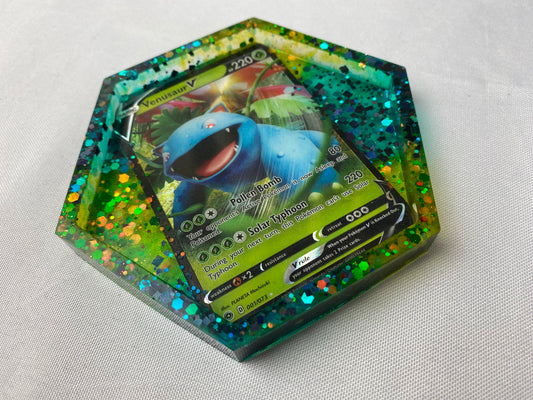 Venusaur Trading Card Drinks Coaster