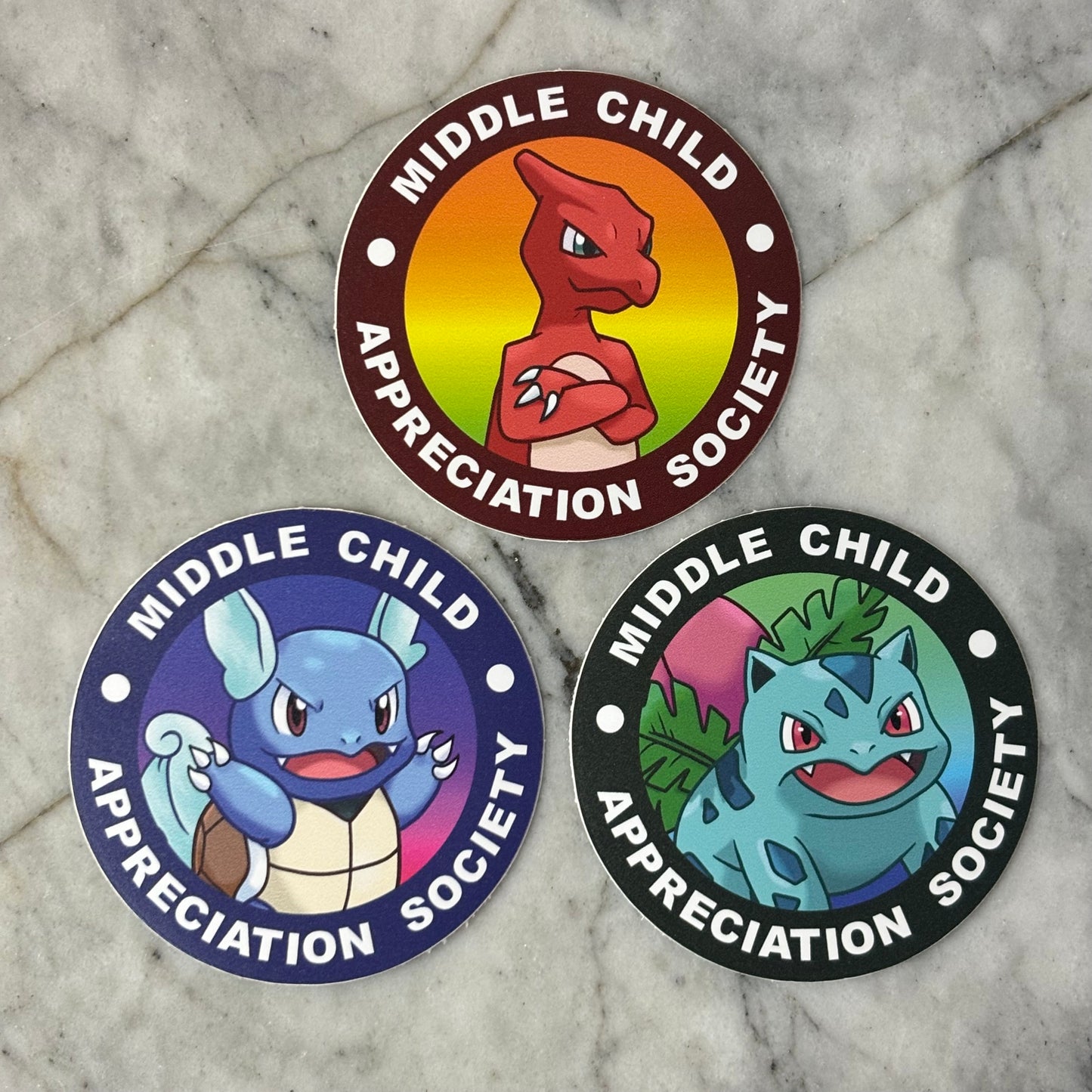 Middle Child Appreciation Society Vinyl Sticker