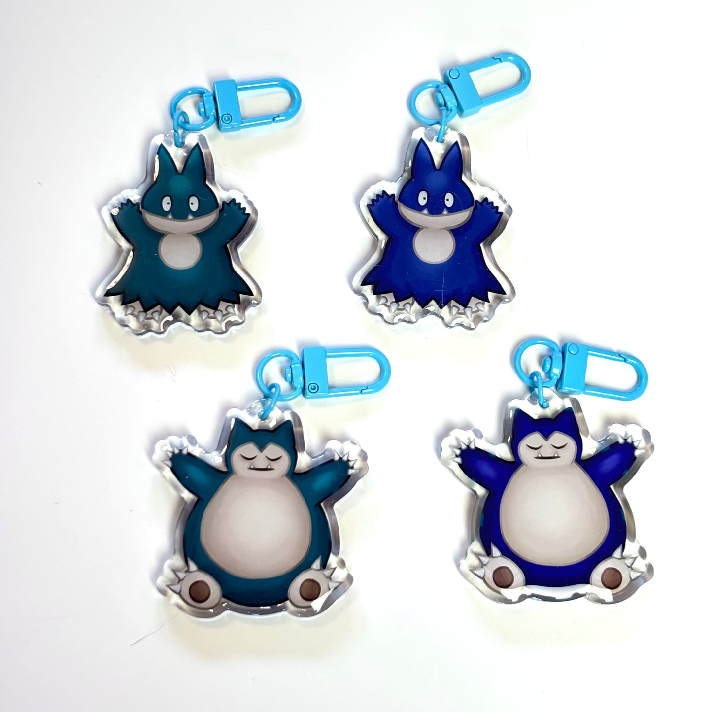 Double Sided Acrylic Charm Keychains