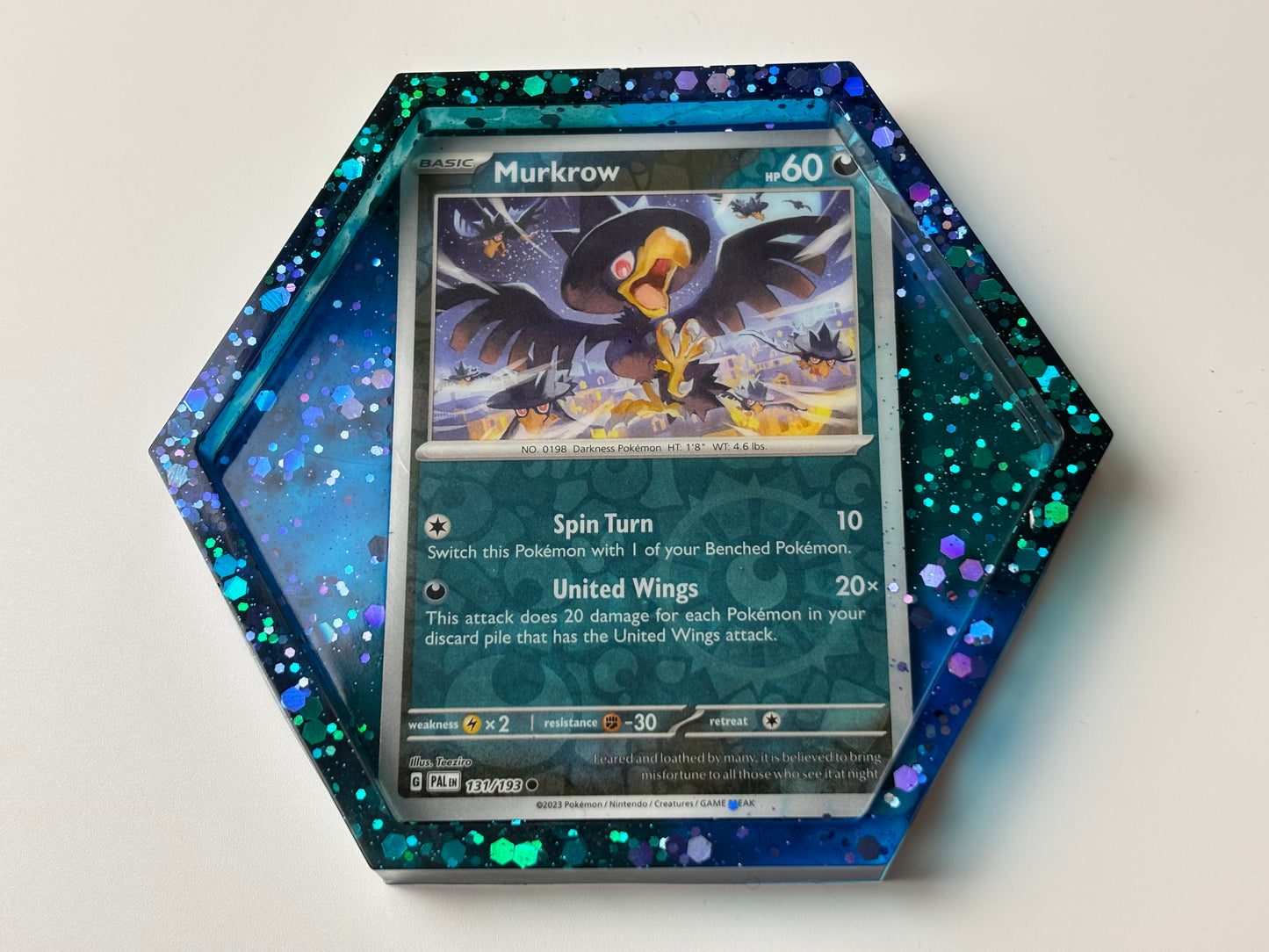 Murkrow Card Drinks Coaster