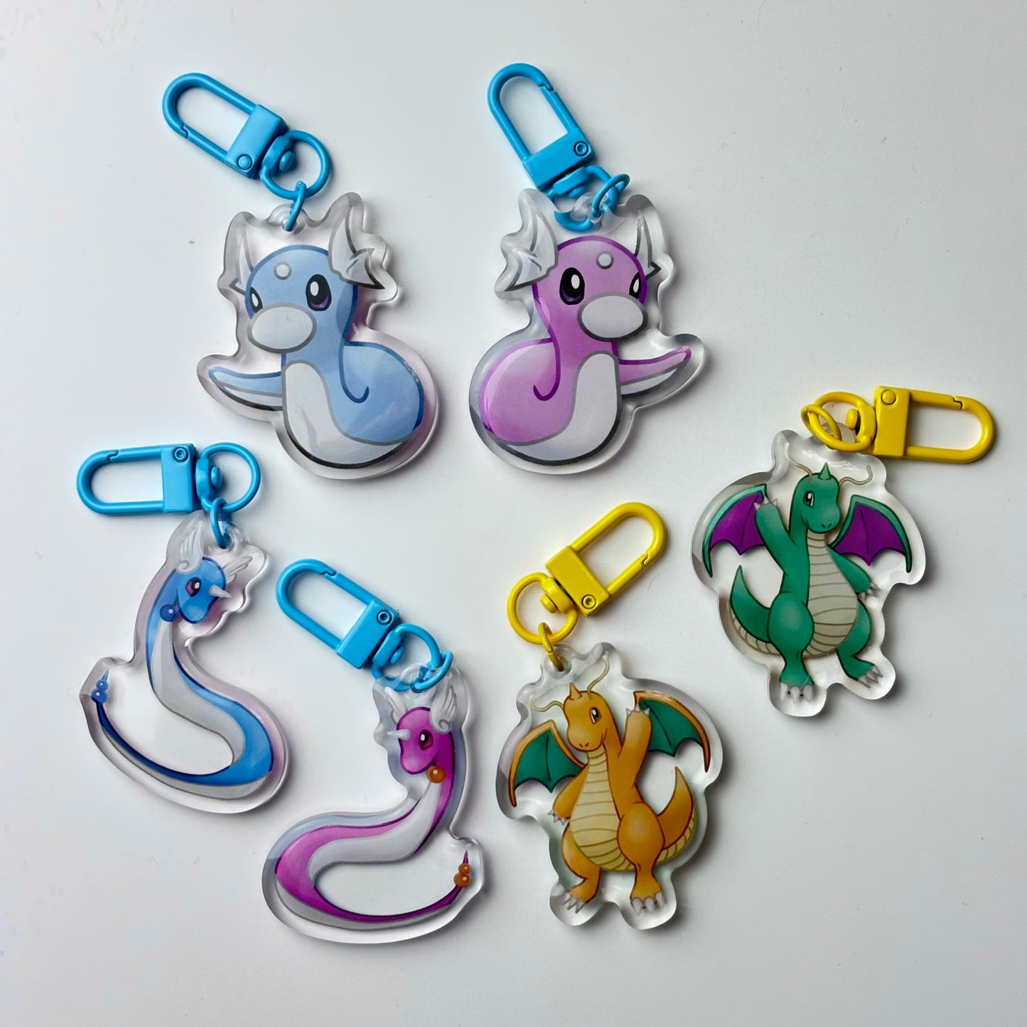 Double Sided Acrylic Charm Keychains