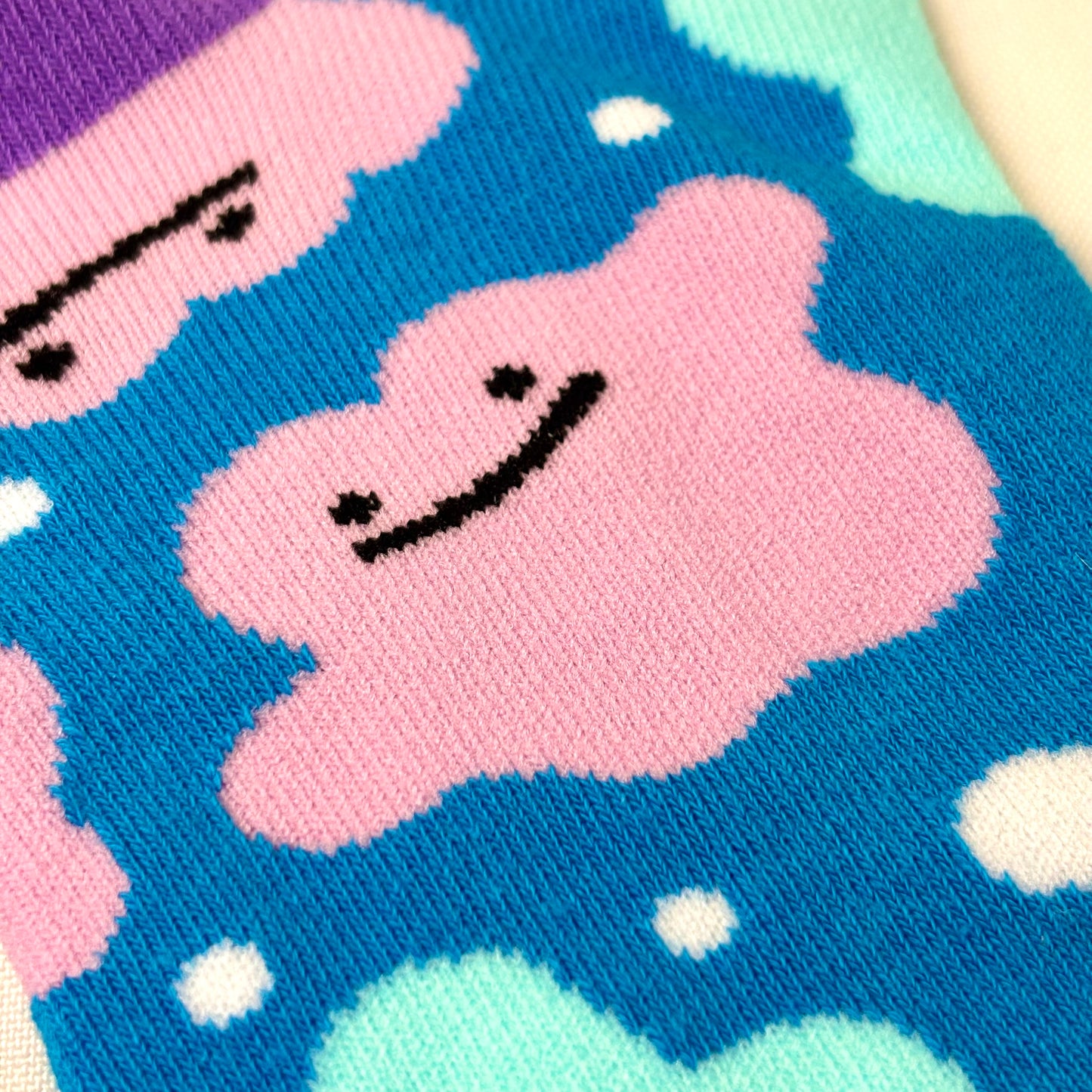 Transforming Blob Crew Socks