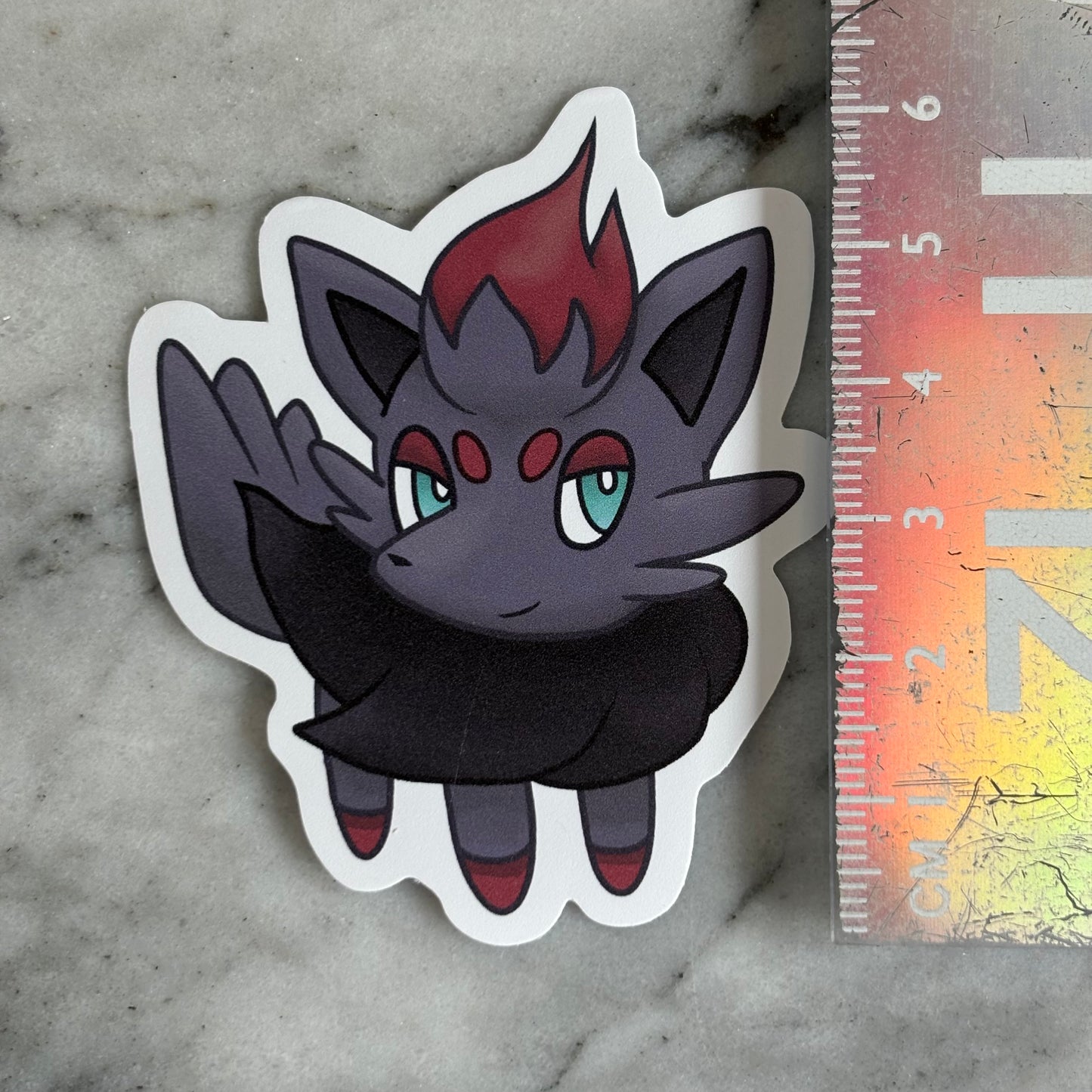 Spooky Fox Vinyl Stickers