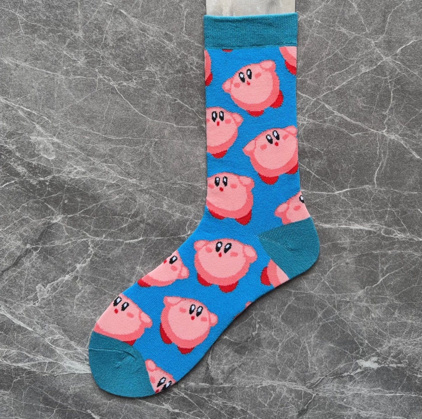 PREORDER Pink Blob Crew Socks