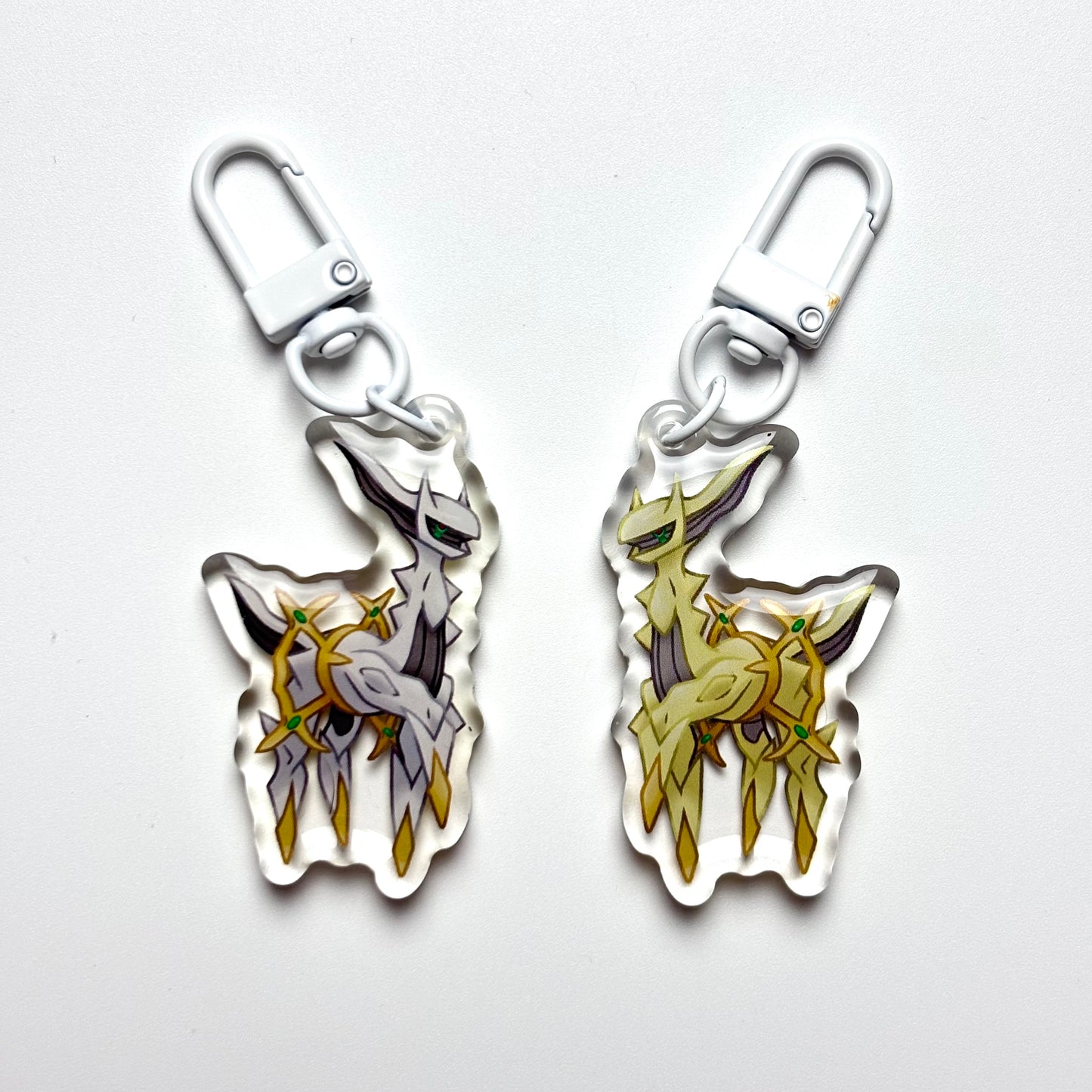 Double Sided Acrylic Charm Keychains