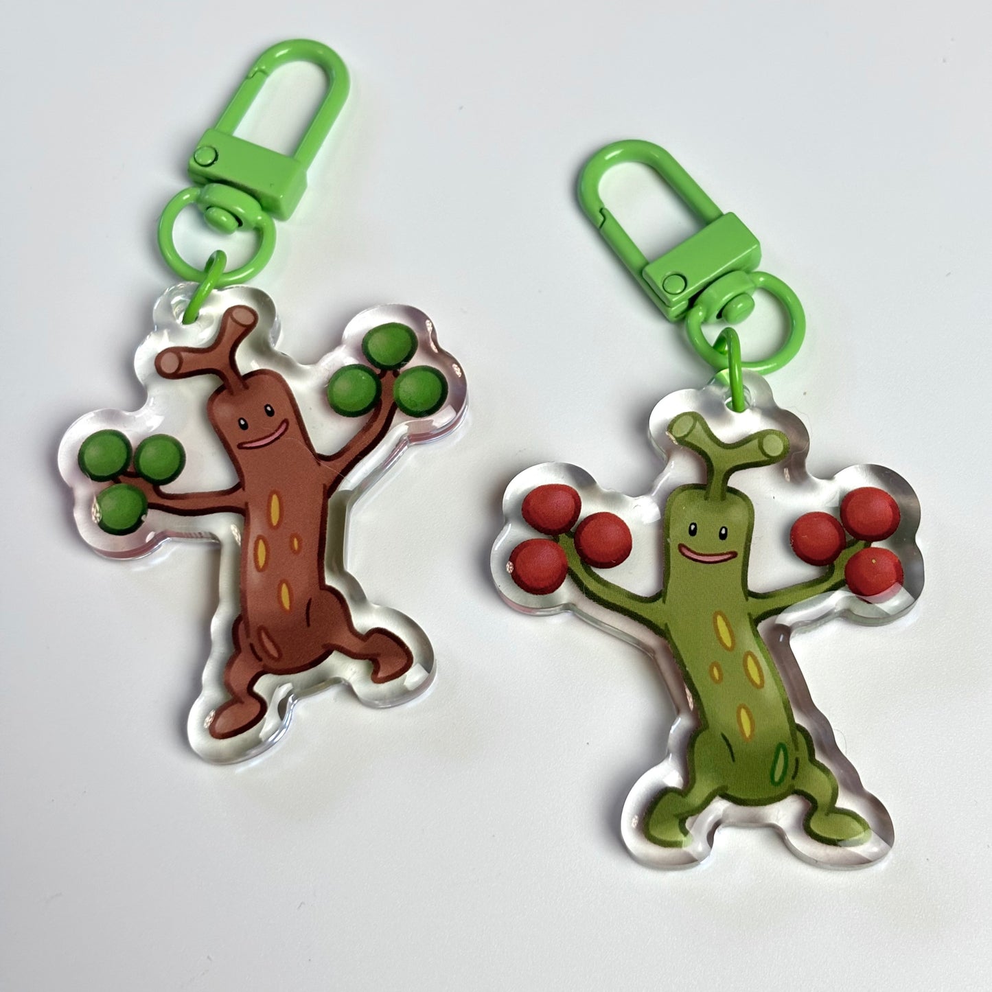 Double Sided Acrylic Charm Keychains