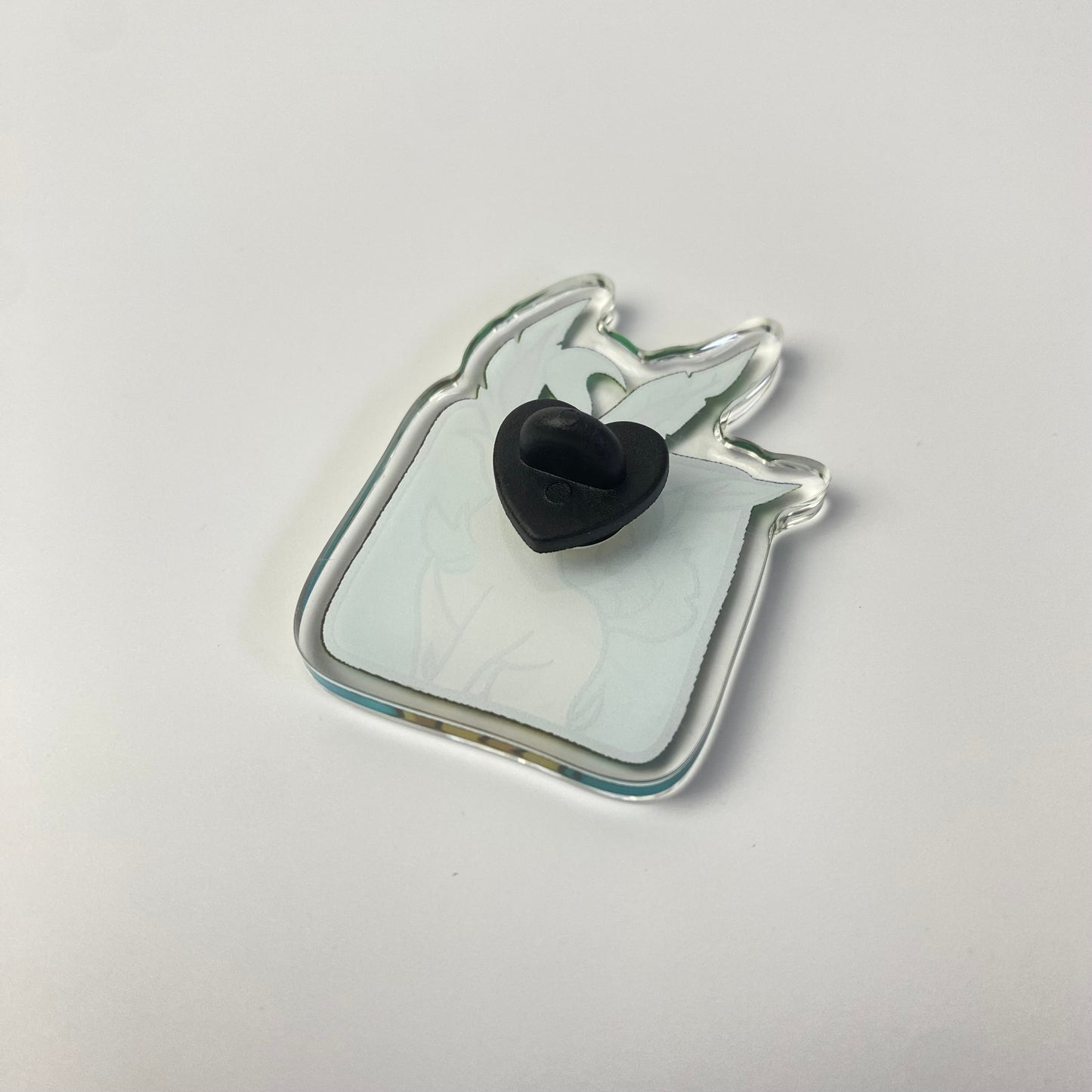 Grass Evolution Acrylic Pin