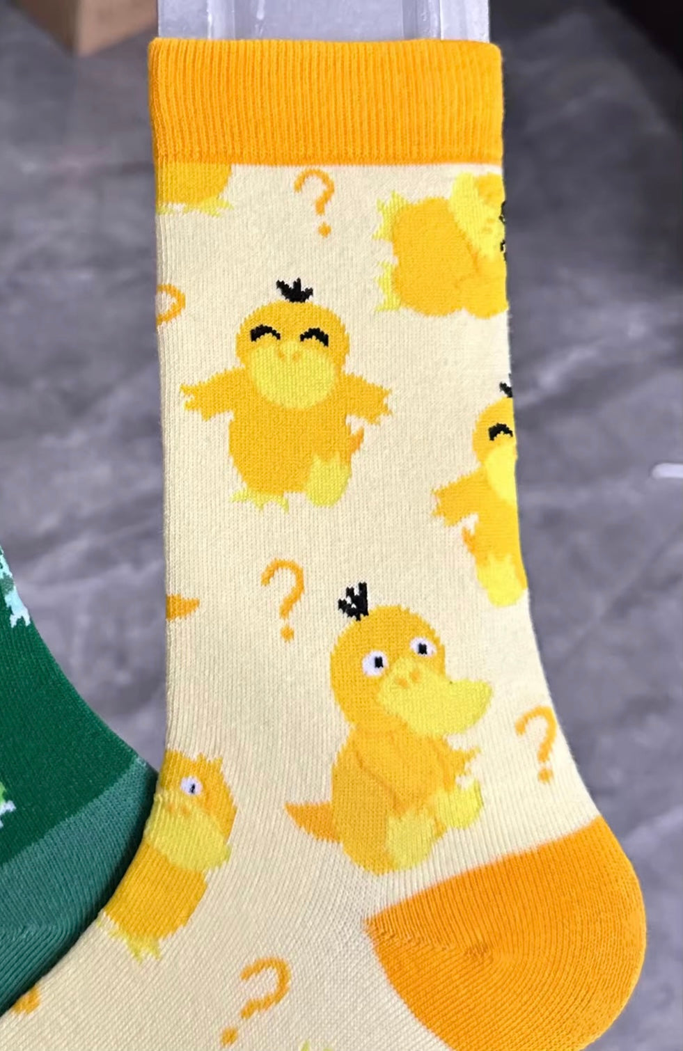 PREORDER Confused Duck Crew Socks - One Size