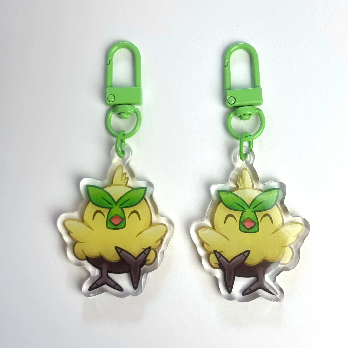Double Sided Acrylic Charm Keychains